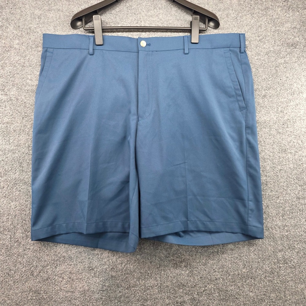 Peter Millar Crown Sport Blue E4 Performance Golf Shorts Mens 42 MC0EB82‎
